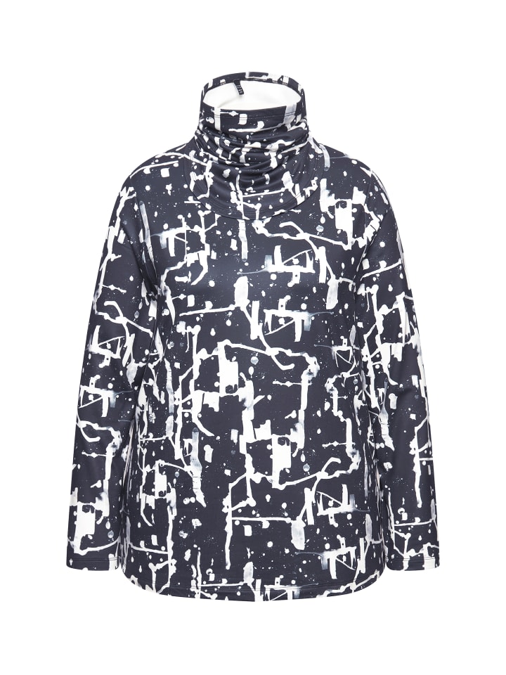 Футболка Ulla Popken Shirt, черный 
Футболка Ulla Popken Shirt, черный