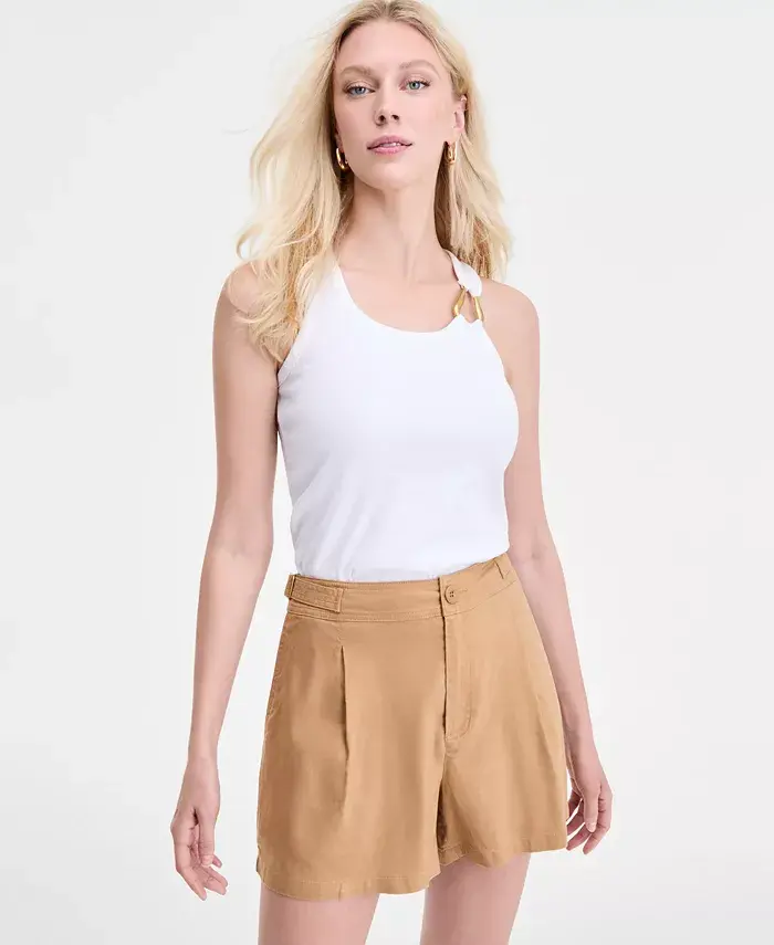 Женский топ с рубчиком и металлической отделкой Perfect I.N.C. International Concepts, белый
Женский топ с рубчиком и металлической отделкой Perfect I.N.C. International Concepts, белый