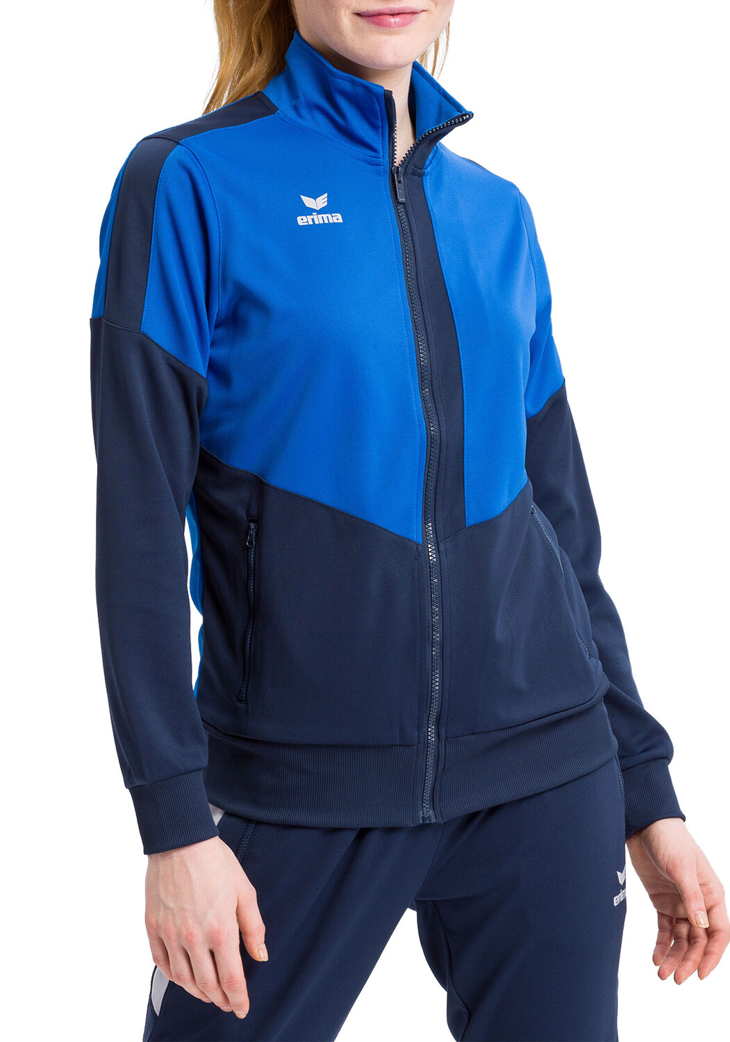 Спортивная куртка erima Squad Worker Jacke, цвет new royal/new navy
Спортивная куртка erima Squad Worker Jacke, цвет new royal/new navy