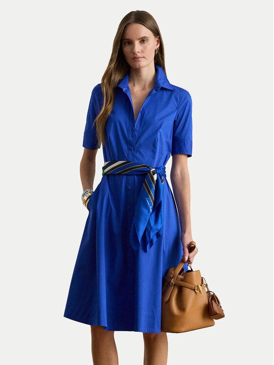 Платье-рубашка regular fit 200748950020 Lauren Ralph Lauren, синий
Платье-рубашка regular fit 200748950020 Lauren Ralph Lauren, синий