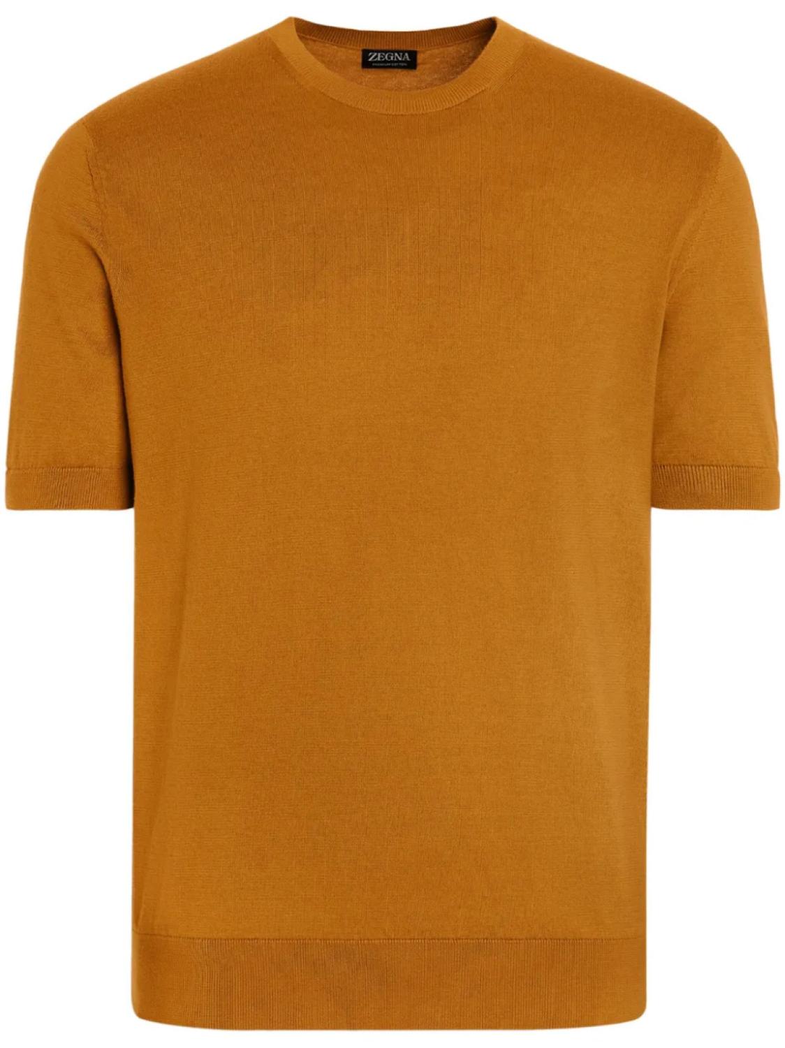 Футболка с круглым вырезом Zegna, желтый
Футболка с круглым вырезом Zegna, желтый