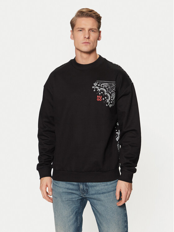 Толстовка свободного кроя Hugo, черный
Толстовка свободного кроя Hugo, черный