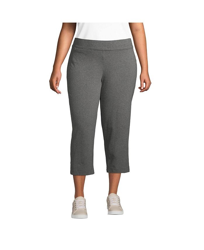 Укороченные брюки размера «Морская звезда» со средней посадкой и эластичной резинкой на талии Lands' End, серый
Укороченные брюки размера «Морская звезда» со средней посадкой и эластичной резинкой на талии Lands' End, серый