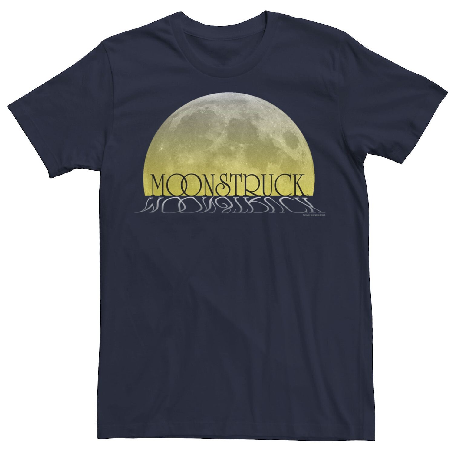 Мужская футболка с плакатом Moonstruck Moon Reflection Licensed Character 
Мужская футболка с плакатом Moonstruck Moon Reflection Licensed Character