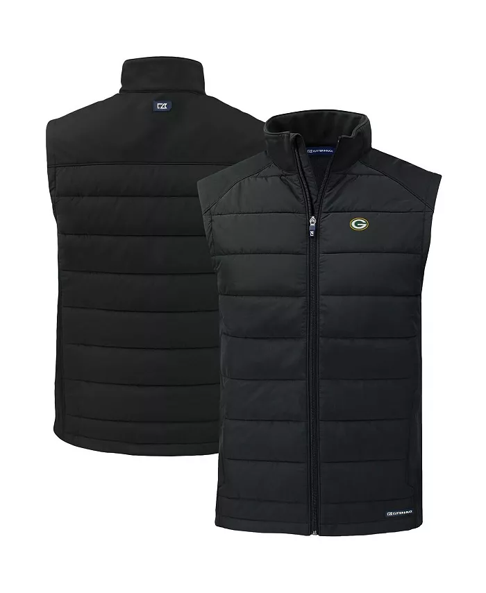 Мужская черная жилетка Green Bay Packers Primary Mark Evoke PrimaLoft Hybrid Eco Softshell на молнии Cutter & Buck
Мужская черная жилетка Green Bay Packers Primary Mark Evoke PrimaLoft Hybrid Eco Softshell на молнии Cutter & Buck