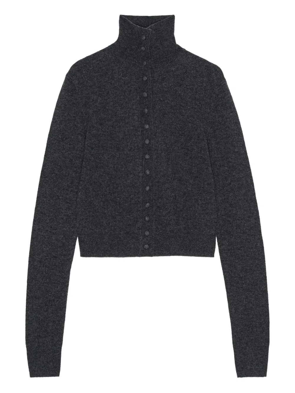 Кардиган на пуговицах с высоким воротником Remain, серый
Кардиган на пуговицах с высоким воротником Remain, серый