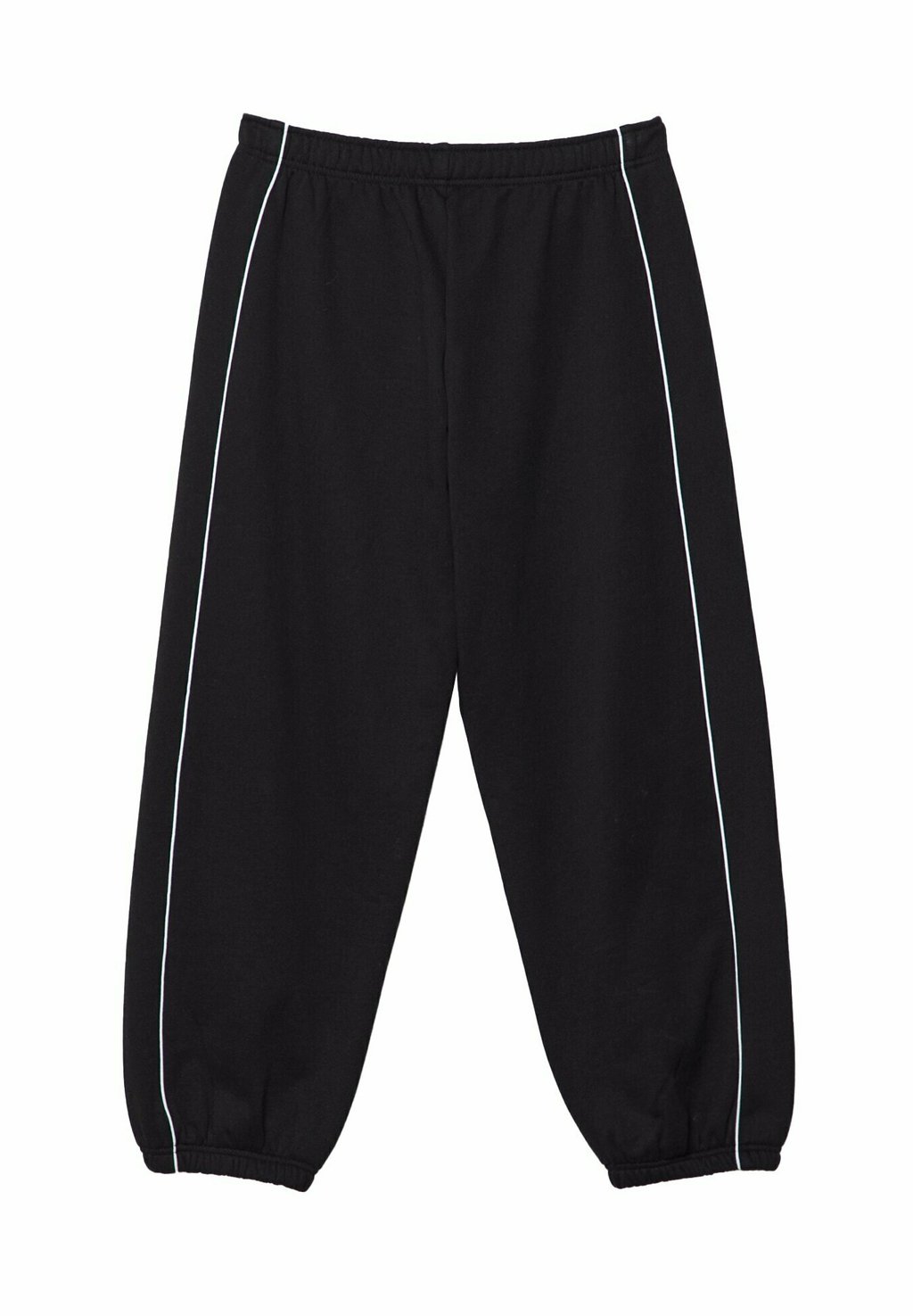 Спортивные брюки WITH PIPING Stradivarius, черный 
Спортивные брюки WITH PIPING Stradivarius, черный