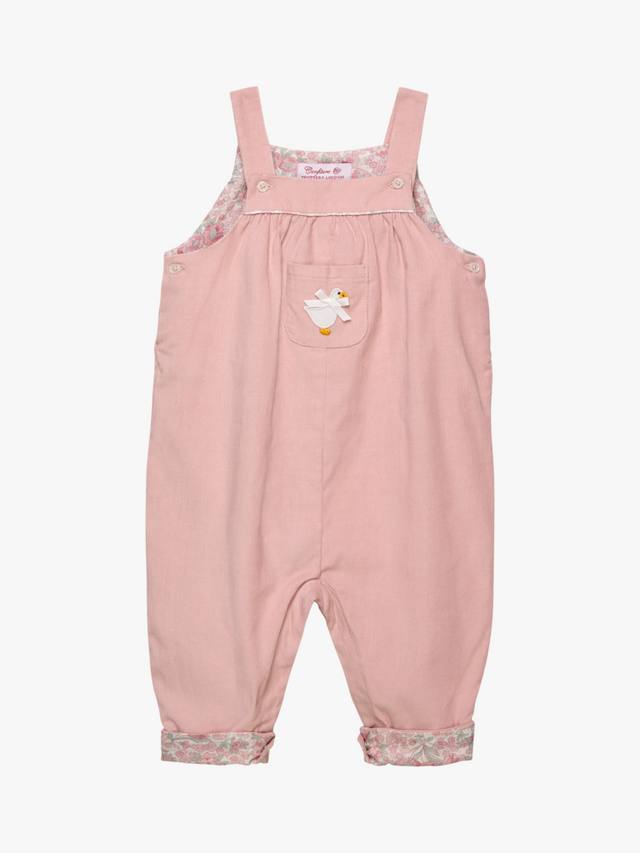 Детские комбинезоны с аппликацией утенка из вельвета Trotters, Pink/Arabella Floral
Детские комбинезоны с аппликацией утенка из вельвета Trotters, Pink/Arabella Floral