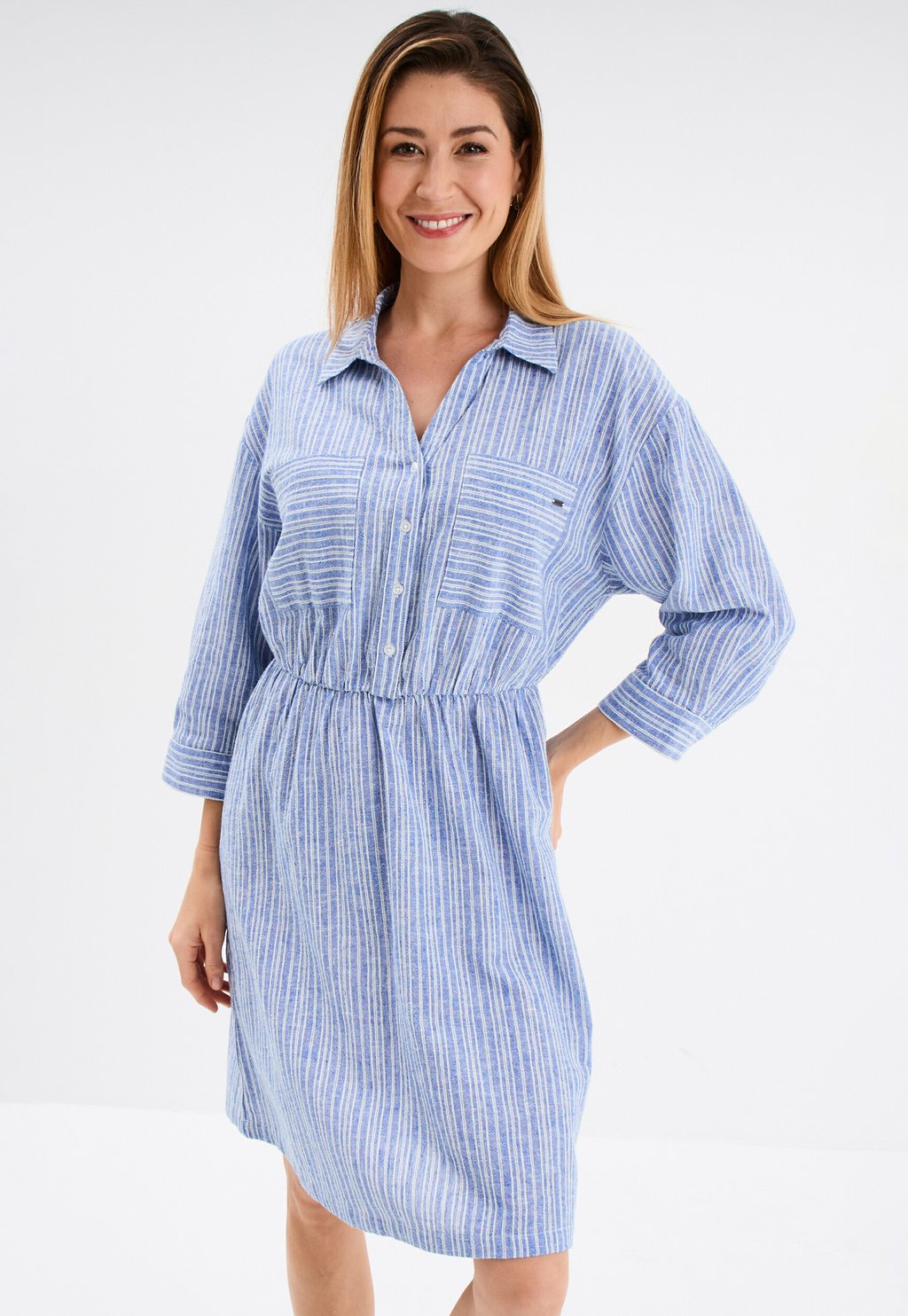Платье-рубашка Creeks, синий
Платье-рубашка Creeks, синий