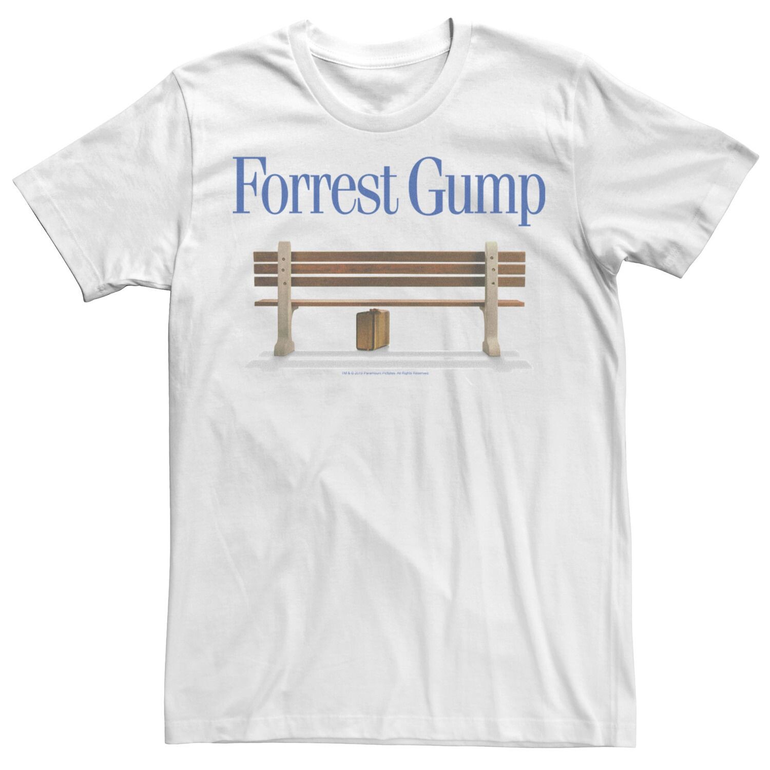 Мужская футболка с логотипом Forrest Gump Bench Title Licensed Character
Мужская футболка с логотипом Forrest Gump Bench Title Licensed Character