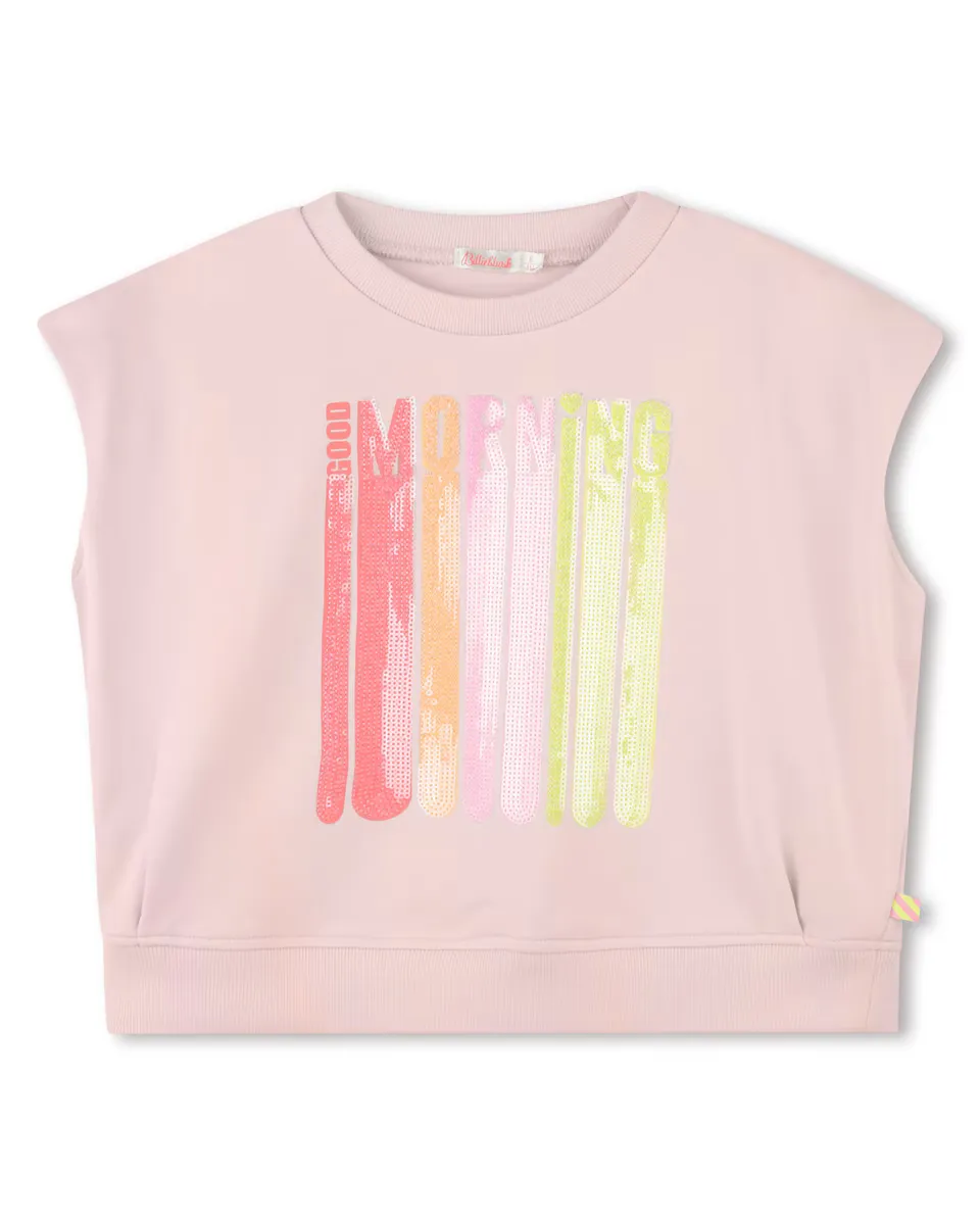 Малышка девочка хлопковая толстовка без рукавов Billieblush, цвет Rosa
Малышка девочка хлопковая толстовка без рукавов Billieblush, цвет Rosa