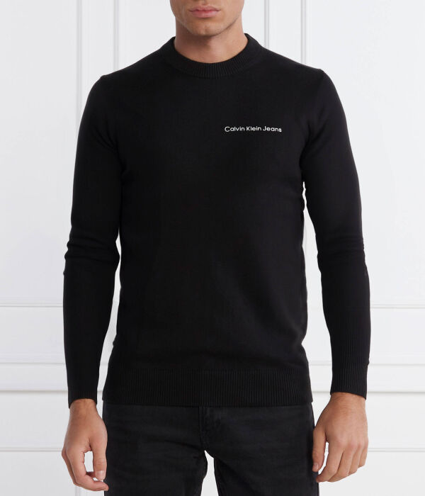 Свитер мужской Calvin Klein Jeans хлопковый однотонный, черный
Свитер мужской Calvin Klein Jeans хлопковый однотонный, черный