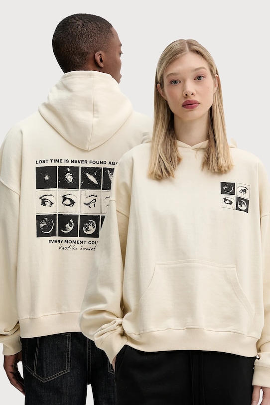 Хлопковая блузка Kaotiko, бежевый
Хлопковая блузка Kaotiko, бежевый