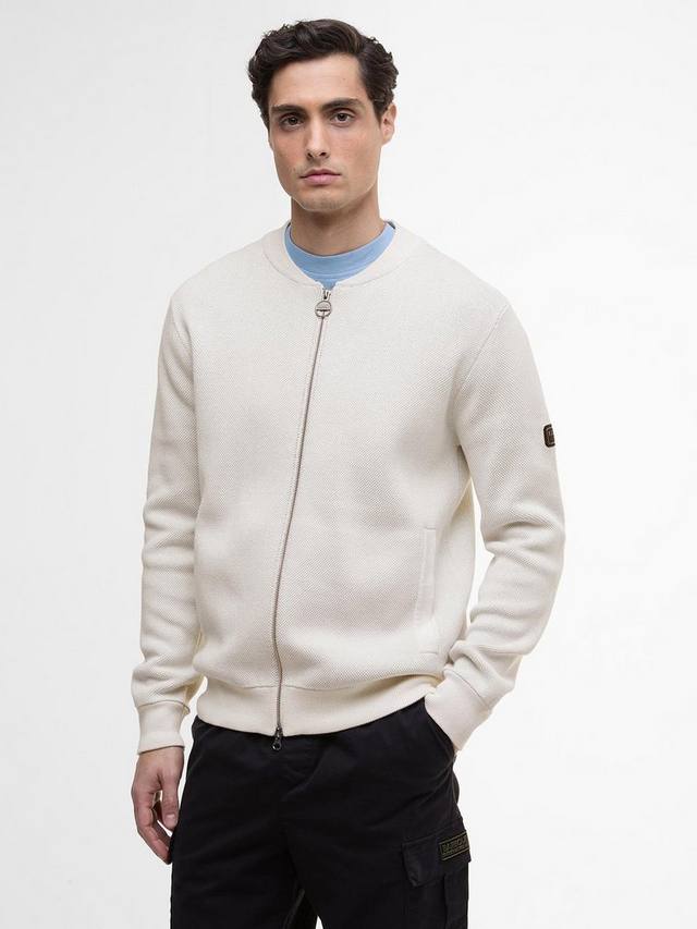 Международный кардиган-бомбер Patrick Zip Through из хлопкового трикотажа Barbour, Whisper White
Международный кардиган-бомбер Patrick Zip Through из хлопкового трикотажа Barbour, Whisper White