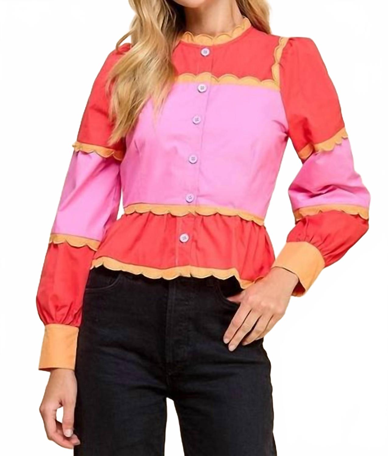 Топ Strawberry Fields в розовом цвете TCEC
Топ Strawberry Fields в розовом цвете TCEC