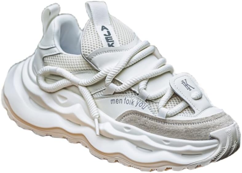 Мужские модные спортивные кроссовки- комфортные и дышащие, с толстой подошвой для увеличения роста, подходят для повседневной носки Fusecottc, белый
Мужские модные спортивные кроссовки- комфортные и дышащие, с толстой подошвой для увеличения роста, подходят для повседневной носки Fusecottc, белый