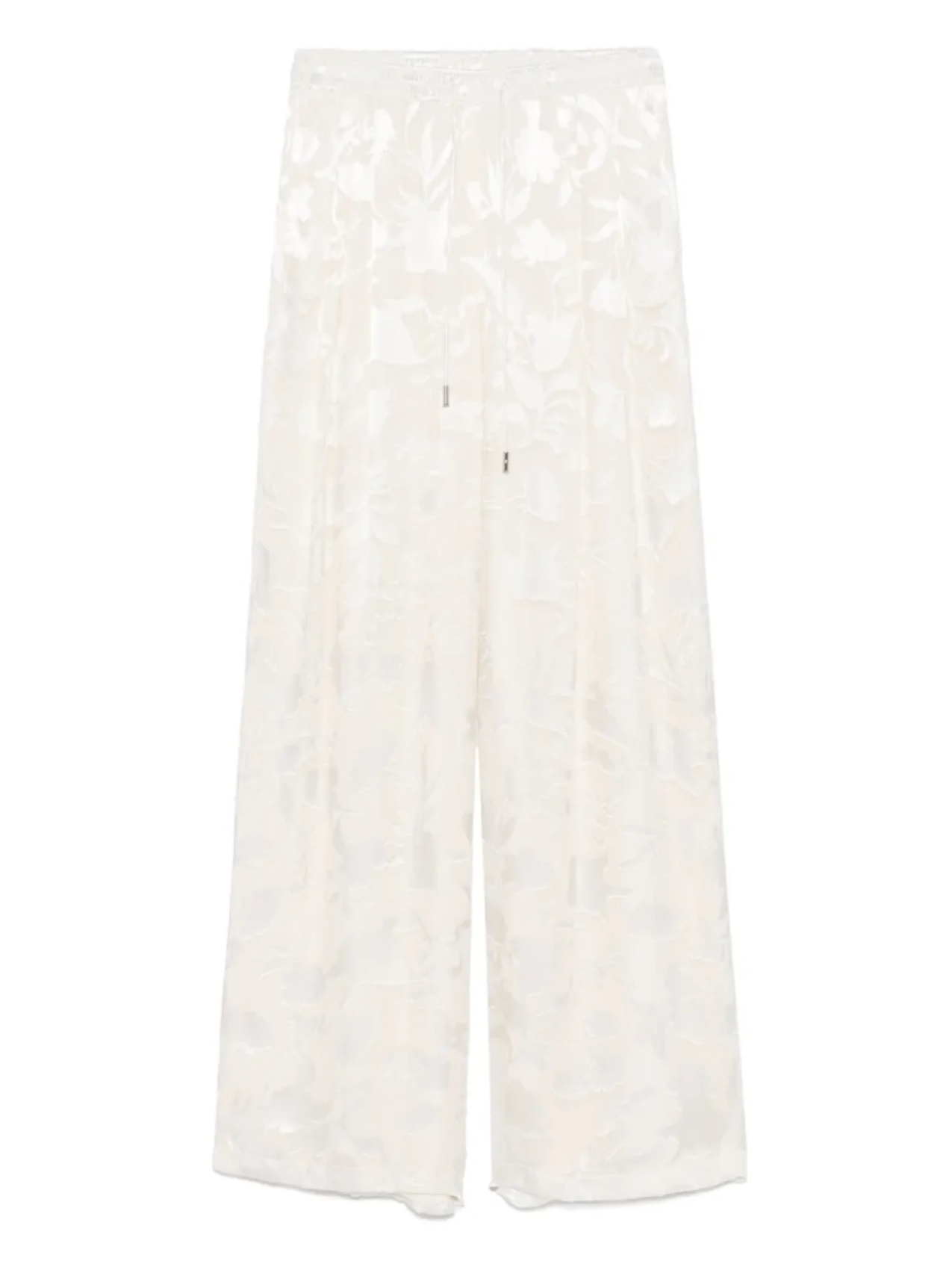 Брюки с цветочным узором Ermanno Scervino, нейтральный
Брюки с цветочным узором Ermanno Scervino, нейтральный