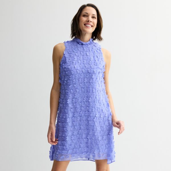 Женское платье с 3D-цветком и воротником-стойкой Robbie Bee, цвет periwinkle
Женское платье с 3D-цветком и воротником-стойкой Robbie Bee, цвет periwinkle