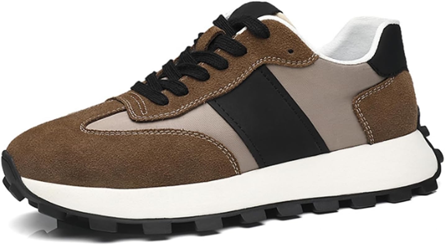 Мужские повседневные кроссовки широкого размера, модные кроссовки на шнурках, комфортные, с противоскользящей резиновой подошвой для бега и походов Generic, коричневый
Мужские повседневные кроссовки широкого размера, модные кроссовки на шнурках, комфортные, с противоскользящей резиновой подошвой для бега и походов Generic, коричневый