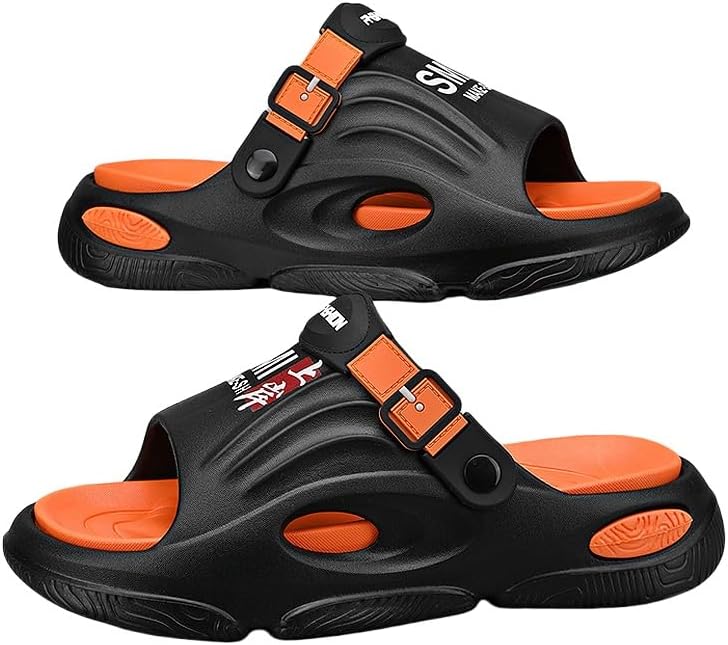 Мужские модные шлепанцы с толстой подошвой - удобные нескользящие повседневные EVA сандалии с прочной мягкой подошвой, идеальные для ежедневной носки и активного отдыха на свежем воздухе Clolinde, черный
Мужские модные шлепанцы с толстой подошвой - удобные нескользящие повседневные EVA сандалии с прочной мягкой подошвой, идеальные для ежедневной носки и активного отдыха на свежем воздухе Clolinde, черный