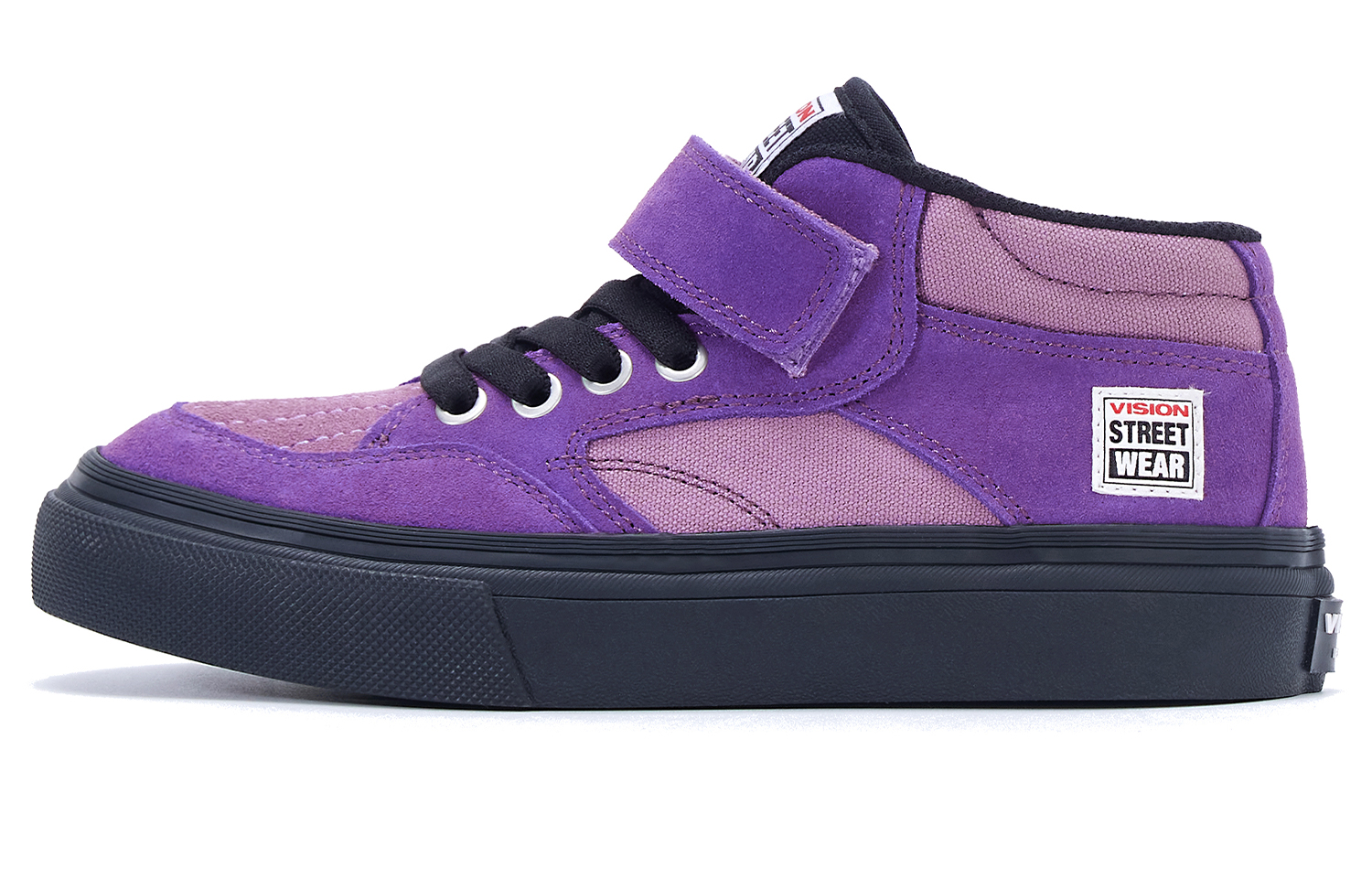 Детские кроссовки для скейтбординга с вогнутой подошвой и износостойким верхом средней высоты Vision Street Wear, фиолетовый
Детские кроссовки для скейтбординга с вогнутой подошвой и износостойким верхом средней высоты Vision Street Wear, фиолетовый