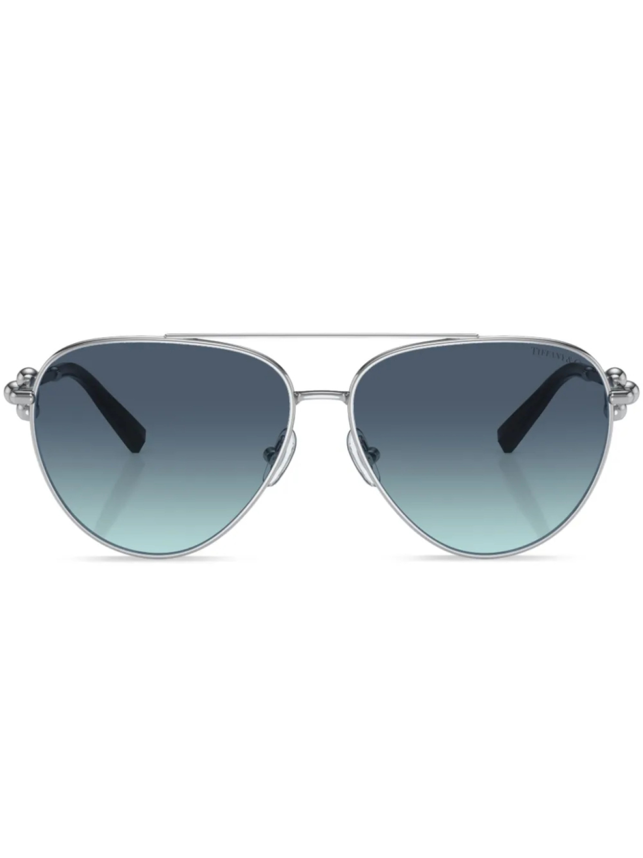 Tiffany & Co Eyewear солнцезащитные очки-пилоты с эффектом градиента, серебристый
Tiffany & Co Eyewear солнцезащитные очки-пилоты с эффектом градиента, серебристый
