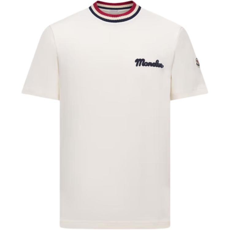 Футболка с вышитым логотипом Moncler, белый
Футболка с вышитым логотипом Moncler, белый