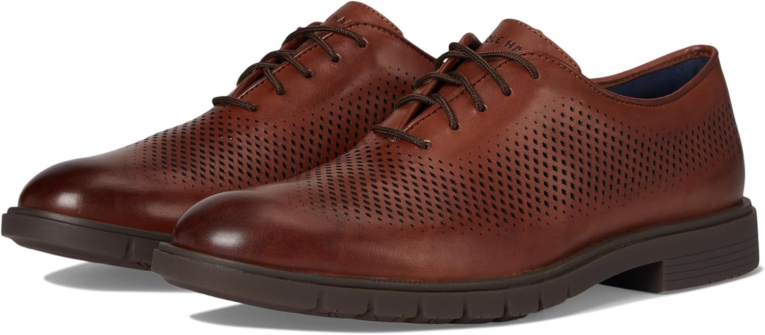 Мужские оксфорды Cole Haan Grandflex Dress Laser, Deep Mahogany
Мужские оксфорды Cole Haan Grandflex Dress Laser, Deep Mahogany