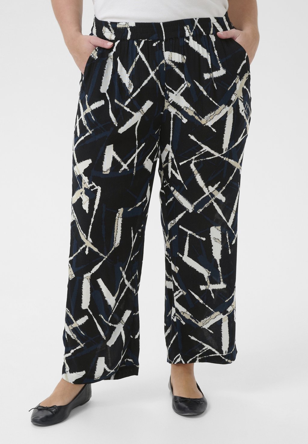 Брюки Kaffe Curve, черный
Брюки Kaffe Curve, черный