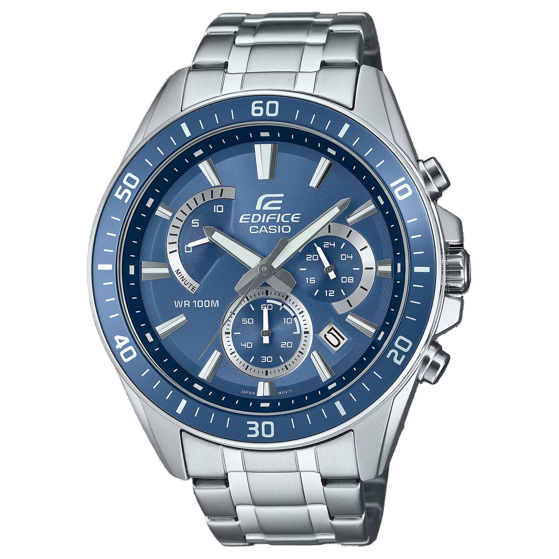 CASIO Часы EDIFICE Collection Quartz Movement Stainless Steel Strap Watch Men's Watch Blue Dial, Blue Dial
CASIO Часы EDIFICE Collection Quartz Movement Stainless Steel Strap Watch Men's Watch Blue Dial, Blue Dial
