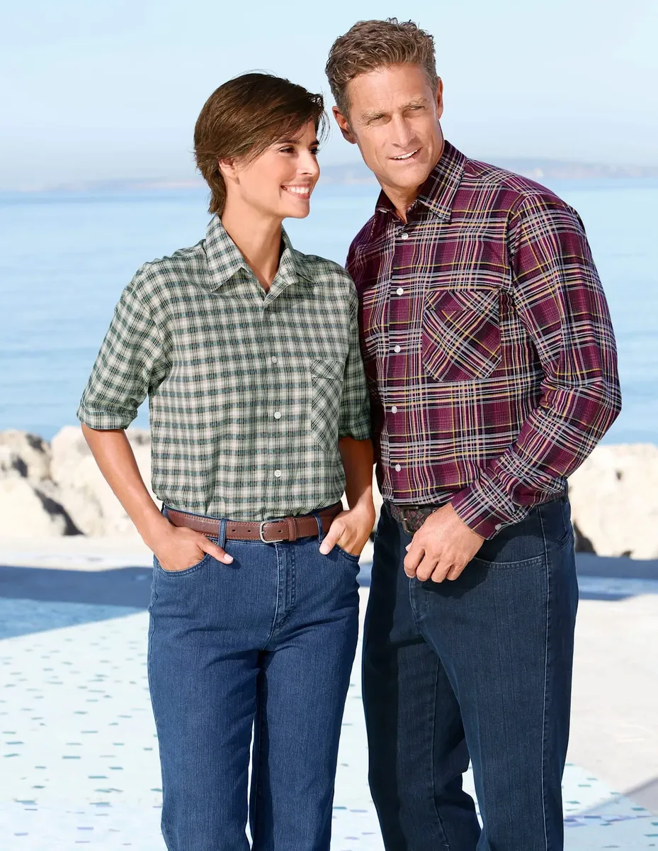 Классическая рубашка в клетку Classic, зеленый
Классическая рубашка в клетку Classic, зеленый