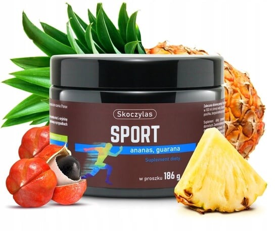 Skoczylas, Sport Ananas, Гуарана, 186г
Skoczylas, Sport Ananas, Гуарана, 186г