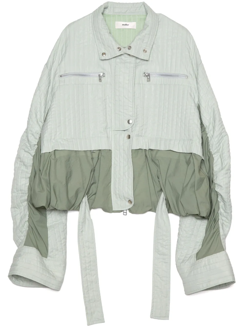 Пиджак со вставками Muller Of Yoshiokubo, зеленый
Пиджак со вставками Muller Of Yoshiokubo, зеленый