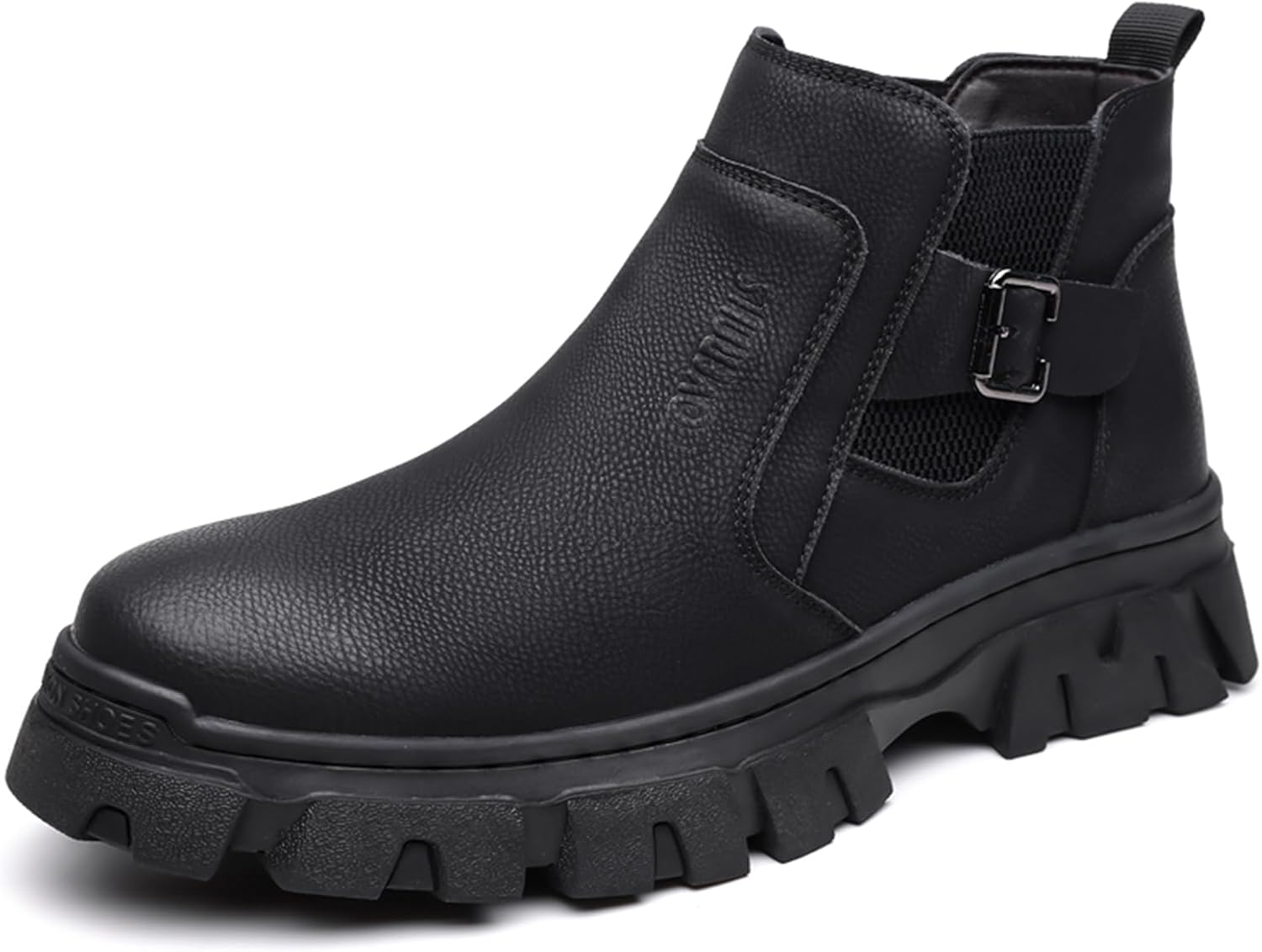 Мужские модные ботинки Abborora, ботинки Челси, круглый носок, водонепроницаемые классические стильные ботинки, мужские мотоциклетные ботинки, черный
Мужские модные ботинки Abborora, ботинки Челси, круглый носок, водонепроницаемые классические стильные ботинки, мужские мотоциклетные ботинки, черный