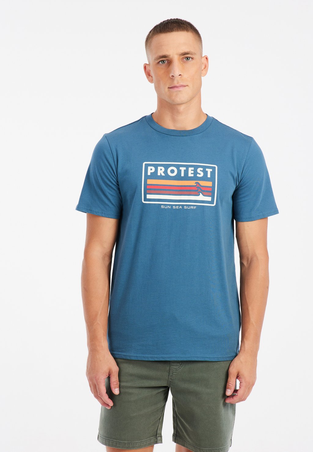 Футболка с принтом Protest, темно-синий
Футболка с принтом Protest, темно-синий