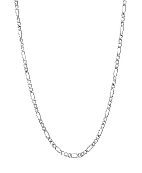 Ожерелье унисекс из стерлингового серебра с полостью в форме фигаро Steeltime, silver
Ожерелье унисекс из стерлингового серебра с полостью в форме фигаро Steeltime, silver