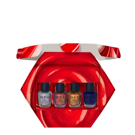 Лак для ногтей Holiday 25 Good Enough To Treat, мини-упаковка, 4 x 1275 мл Opi
Лак для ногтей Holiday 25 Good Enough To Treat, мини-упаковка, 4 x 1275 мл Opi