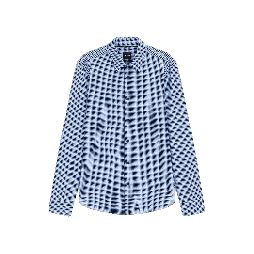 Рубашка BOSS Roan Kent 10273057 01, синий
Рубашка BOSS Roan Kent 10273057 01, синий