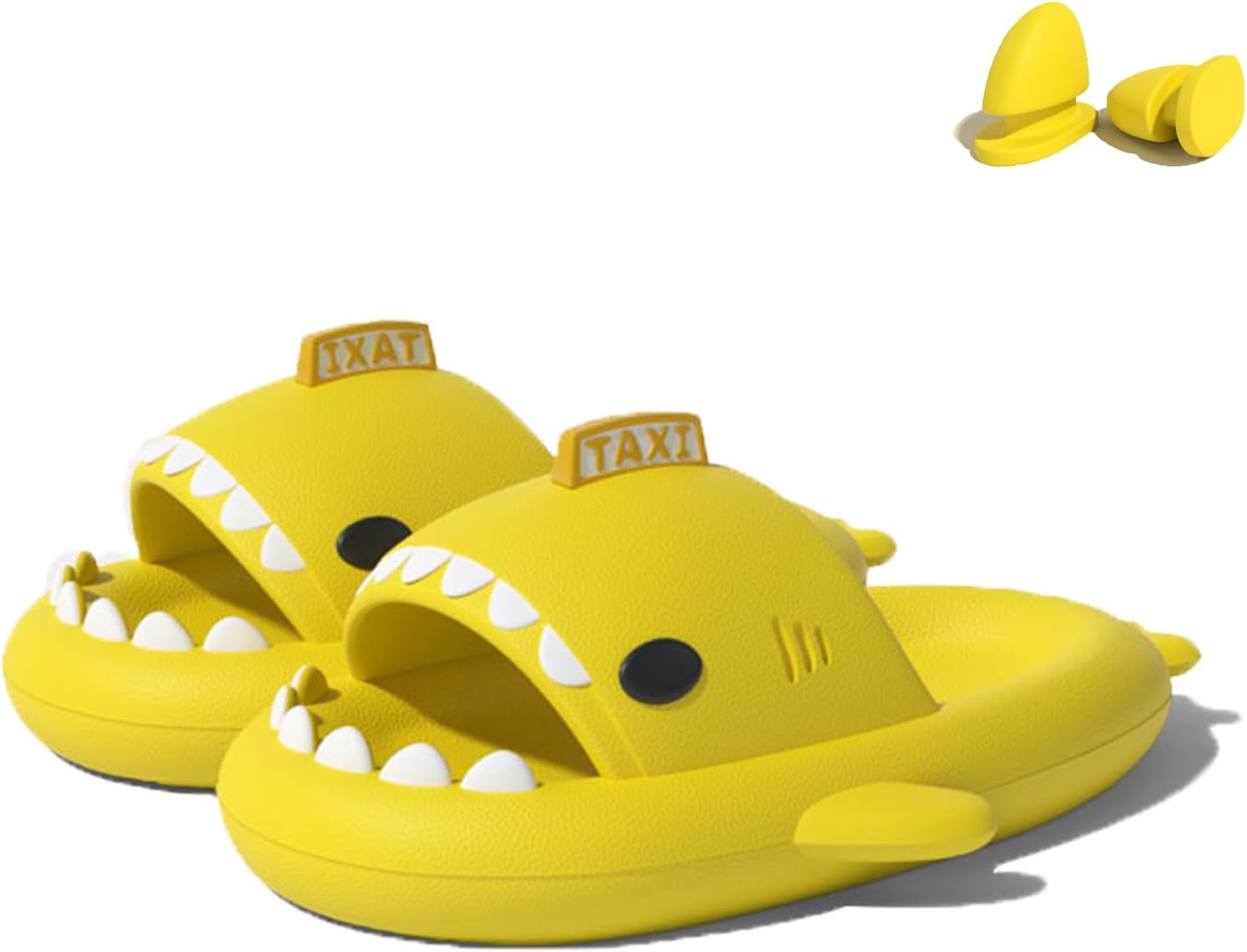 Мягкие тапочки Zureto Ice Cream в виде акулы 3D-мультяшной акулы, тапочки с рисунками ветряной мельницы, кролика, свинки, разные стили, унисекс, желтый
Мягкие тапочки Zureto Ice Cream в виде акулы 3D-мультяшной акулы, тапочки с рисунками ветряной мельницы, кролика, свинки, разные стили, унисекс, желтый