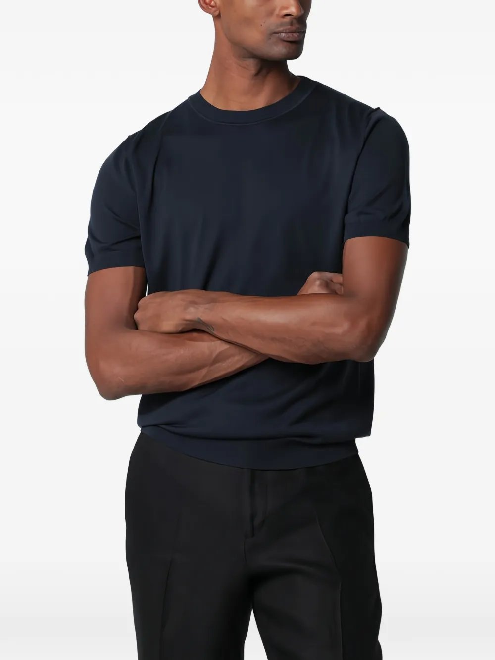 Трикотажная футболка с короткими рукавами Lardini, синий
Трикотажная футболка с короткими рукавами Lardini, синий