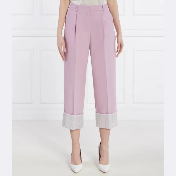 Брюки прямого кроя Hun Kim с добавлением шерсти Karl Lagerfeld, лавандовый
Брюки прямого кроя Hun Kim с добавлением шерсти Karl Lagerfeld, лавандовый