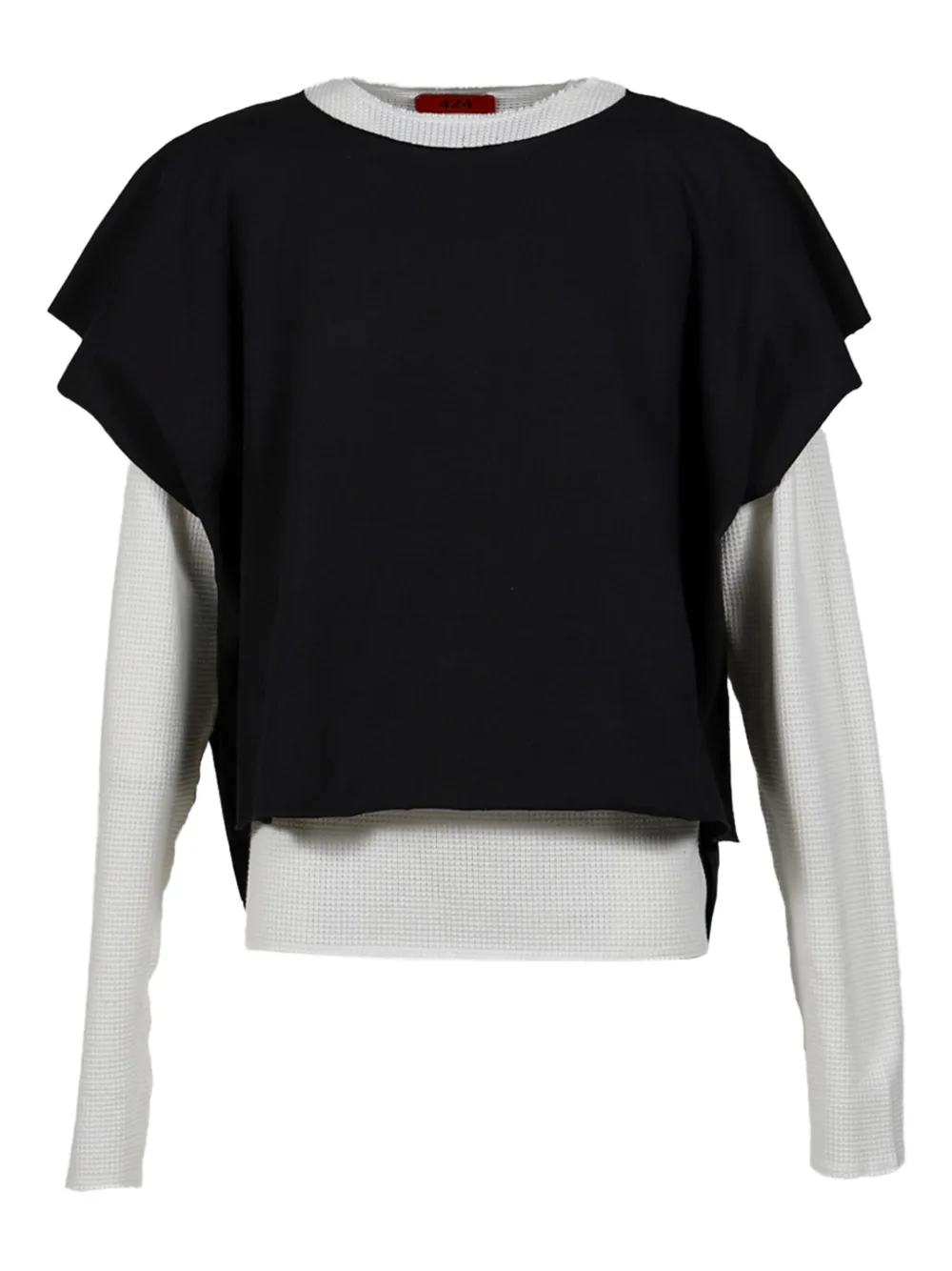 Многослойный джемпер 424, черный
Многослойный джемпер 424, черный