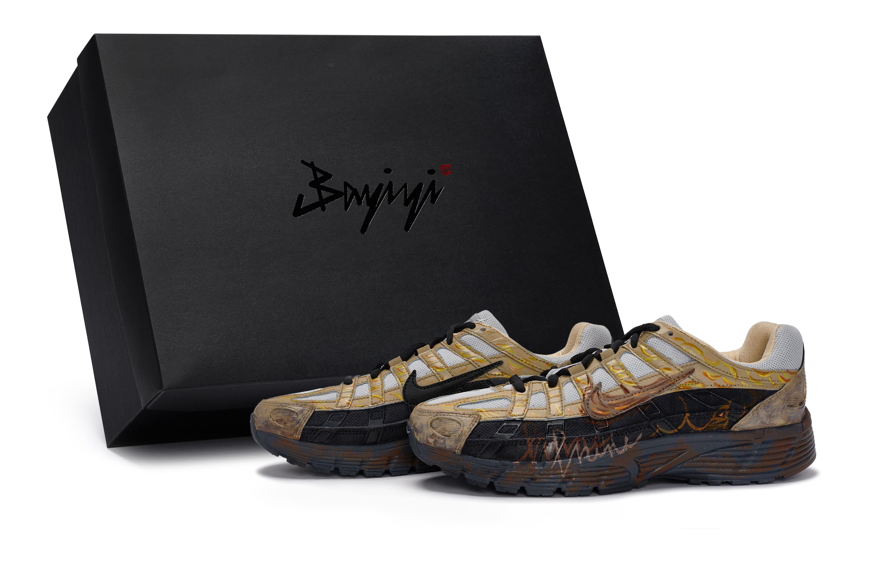 Nike Кроссовки для бега P 6000 с противоскользящей подошвой, износостойкие, мужские, черные, серые, красно-коричневые
Nike Кроссовки для бега P 6000 с противоскользящей подошвой, износостойкие, мужские, черные, серые, красно-коричневые