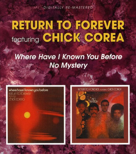 CD диск Corea, Chick: Return to Forever: Where Have I Known You / No
CD диск Corea, Chick: Return to Forever: Where Have I Known You / No