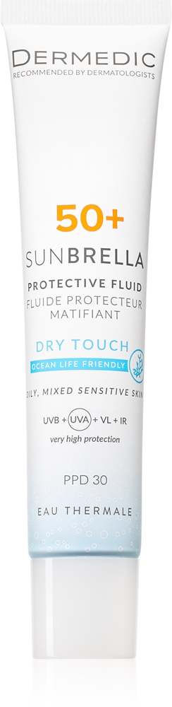 Защитный флюид Sunbrella spf 50+ Dermedic, 40 мл
Защитный флюид Sunbrella spf 50+ Dermedic, 40 мл
