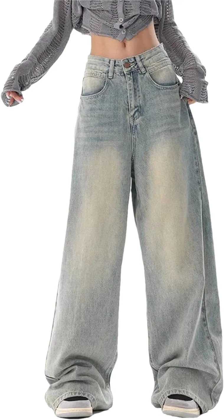 Женские джинсы American Vintage с эффектом потертости, прямые, высокая посадка
Женские джинсы American Vintage с эффектом потертости, прямые, высокая посадка