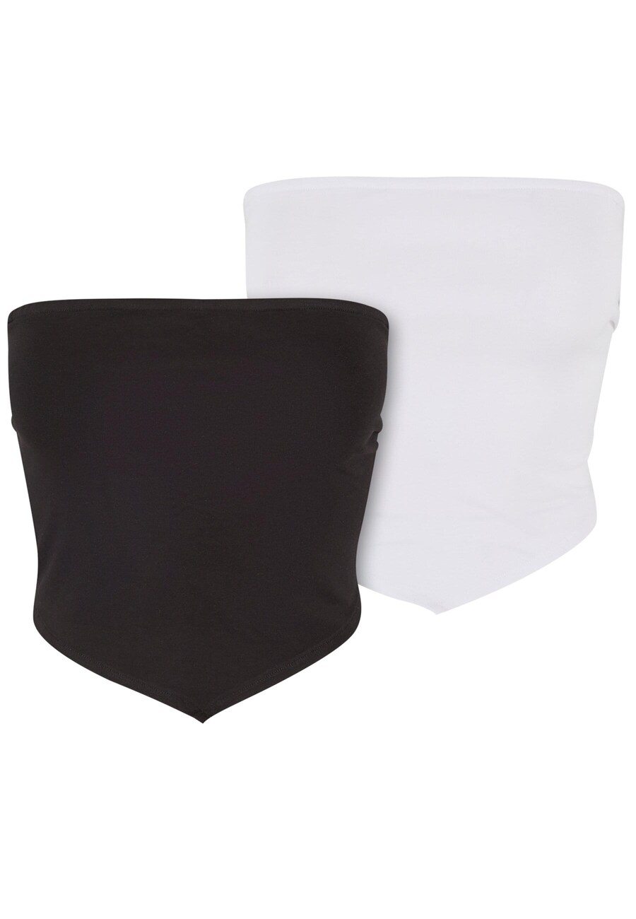 Топ Urban Classics, черный/белый
Топ Urban Classics, черный/белый