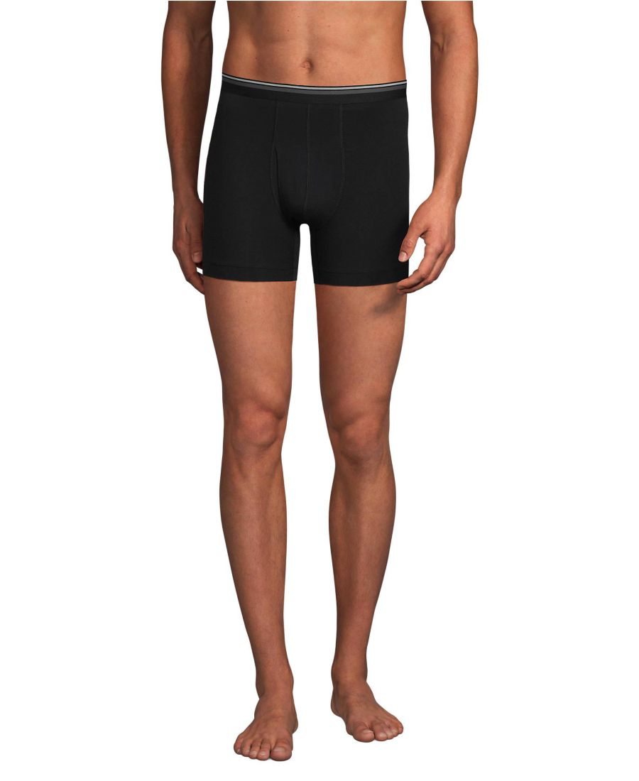 Мужские удобные трикотажные трусы-плавки - длина внутреннего шва 4,5 дюйма, комплект из 3 штук Lands' End, Black 3pk
Мужские удобные трикотажные трусы-плавки - длина внутреннего шва 4,5 дюйма, комплект из 3 штук Lands' End, Black 3pk