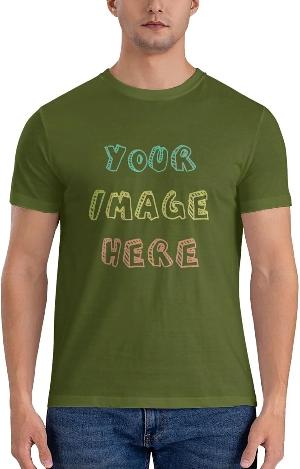 Футболка Custom с юмористическим принтом
Футболка Custom с юмористическим принтом