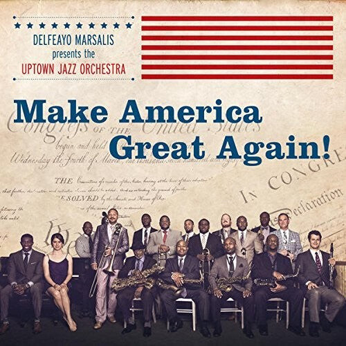 CD диск Marsalis, Delfeayo & Uptown Jazz Orchestra: Make America Great Again
CD диск Marsalis, Delfeayo & Uptown Jazz Orchestra: Make America Great Again